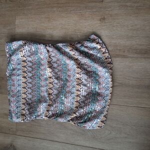 Patterned Multicolor Women's Skirt